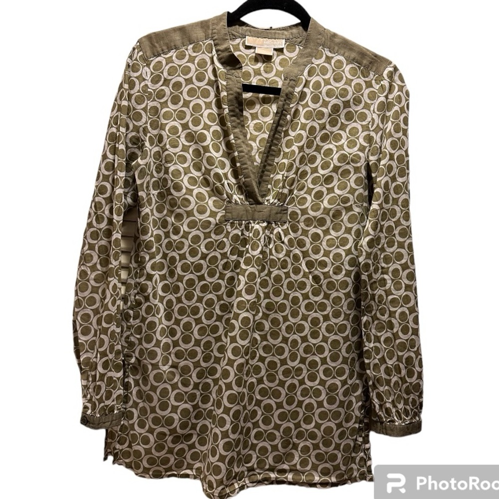 DONATED❌Michael Kors, Signature Pullover Blouse, Sz S